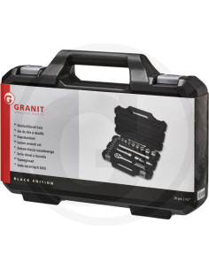 BLACK EDITION 1/2" topnøgle-sæt i Uovertruffen Tysk Kvalitet 2