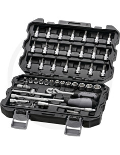 BLACK EDITION 1/4" topnøgle-sæt - Værktøjssæt i Tysk...