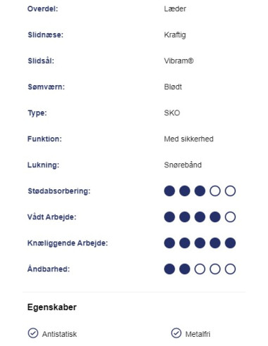 Grisport Sikkerhedssko - Model 70107
