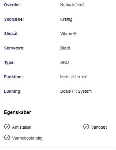 Grisport Sikkerhedssko - Model 70512 | Vandtæt...