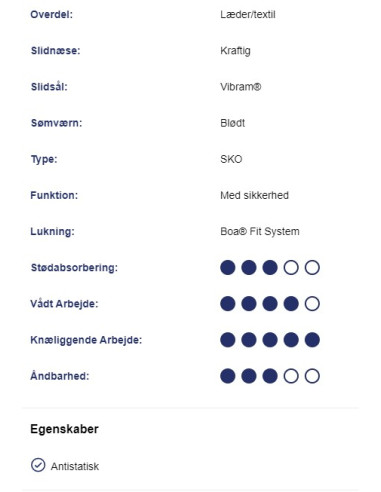 Grisport Sikkerhedssko - Model 74661
