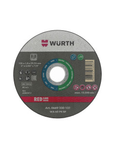 Skæreskive til stål 125 x 1 mm