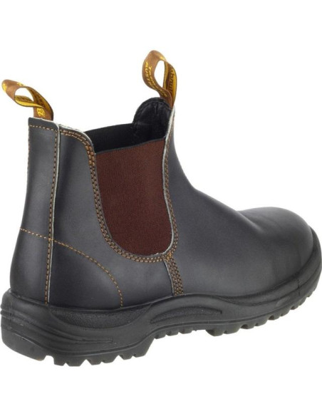 Blundstone Sikkerhedsstøvle model 192 i brun læder
