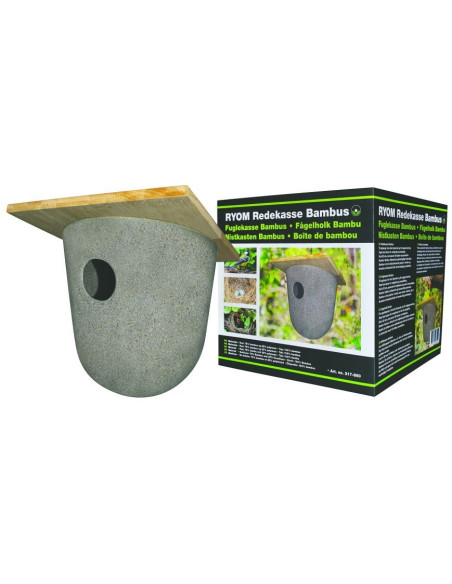 Mejseredekasse i Bambus - Holdbar og Bæredygtig Bolig til Småfugle