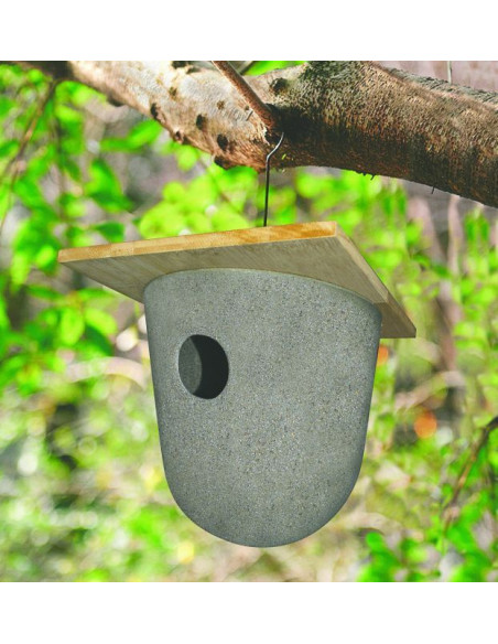 Mejseredekasse i Bambus - Holdbar og Bæredygtig Bolig til Småfugle