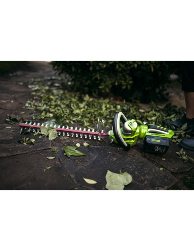 Hækkeklipper Greenworks G24HT57 inkl. batteri...
