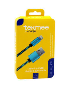 USB-A lade kabel til Lightning 100cm 2