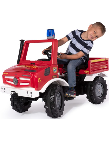 Pedaltraktor - Rolly Toys Unimog Fire