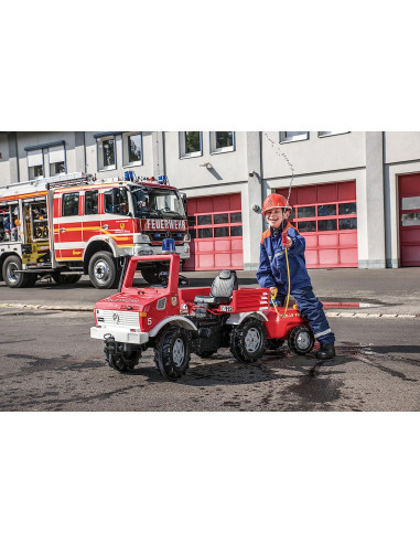 Pedaltraktor - Rolly Toys Unimog Fire