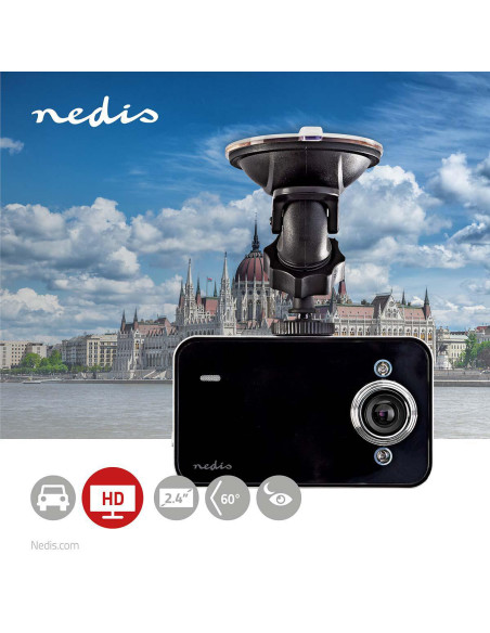 Bilkamera - DashCam 2.4" - HD 720p