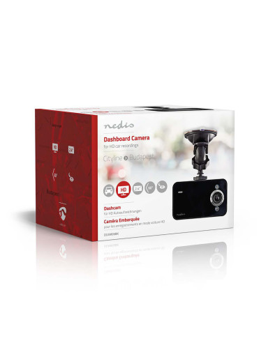 Bilkamera - DashCam 2.4" - HD 720p