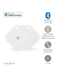 Nedis Smart Tag - "Apple Find" 3 stk pk 2