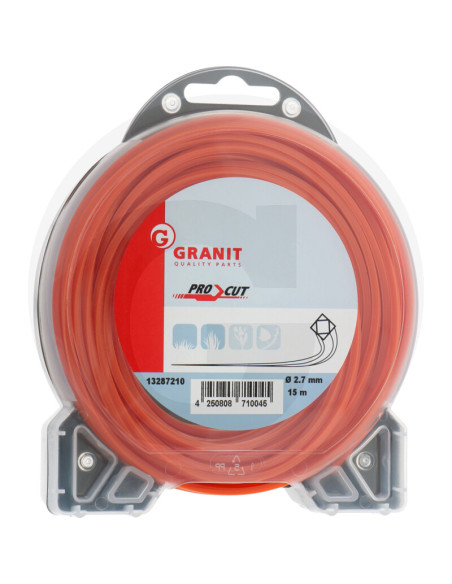 Trimmersnøre 2,7mm Pro cut