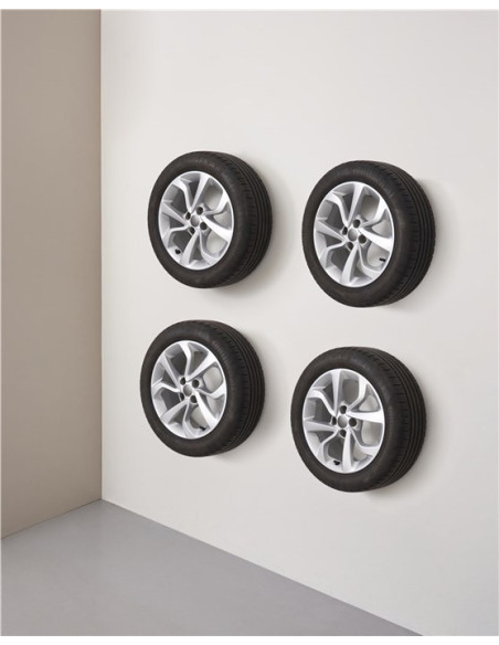 Vægmonterede Hjulopbevaring - Spar Plads på gulvet