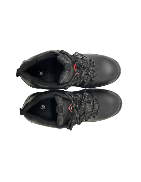 Sanita Latite S3 Sikkerhedssko i Læder - Prisvenlig Arbejdssko med Komfort og Beskyttelse