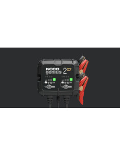 Noco GENIUS 2X2 - Dobbelt Batterilader med Avancerede... 2
