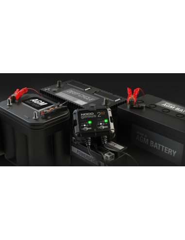 Noco GENIUS 2X2 - Dobbelt Batterilader med...