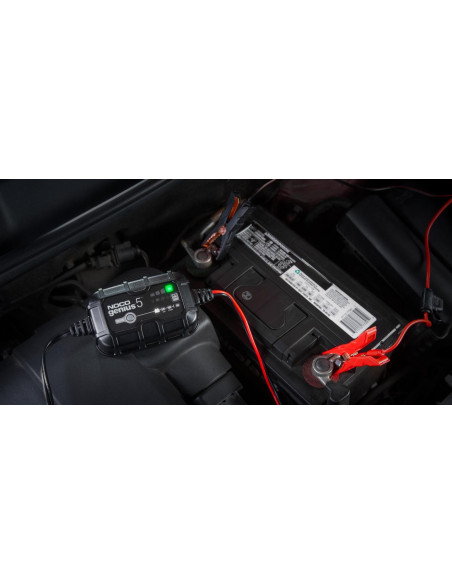 Noco Genius 5 - Smart Batterilader til 6V og 12V Batterier (Op til 120Ah)