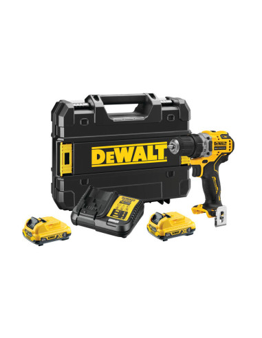 Bore-/skruemaskine DeWALT 12V XR - DCD701D2-QW