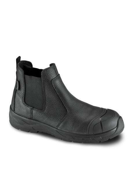 Sanita Howlit Sikkerhedsstøvle S3 - Full Grain Læder med Komposit Tåbeskyttelse og Stødabsorberende Sål