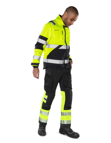 Fristads Hi vis Softshell jakke - 4083