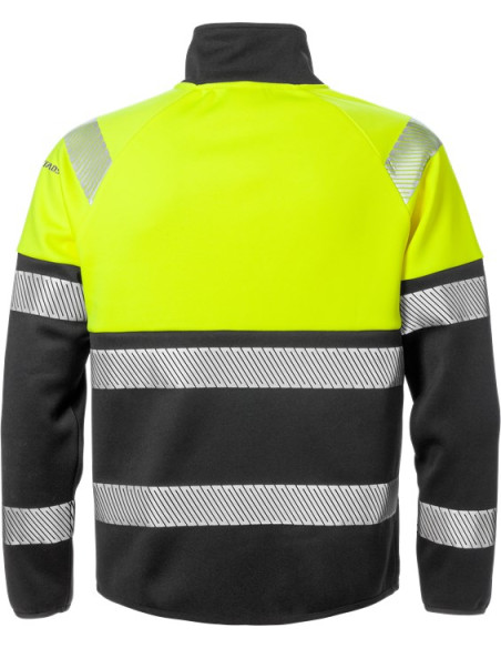 Fristads Hi Vis sweat jakke - 4517