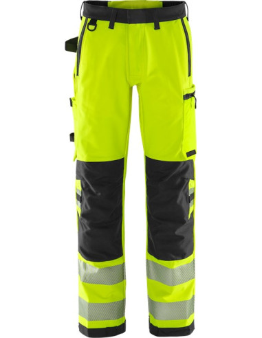Fristads Hi vis green stretch bukser - 134189-196