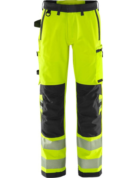 Fristads Hi vis green stretch bukser - 134189-196