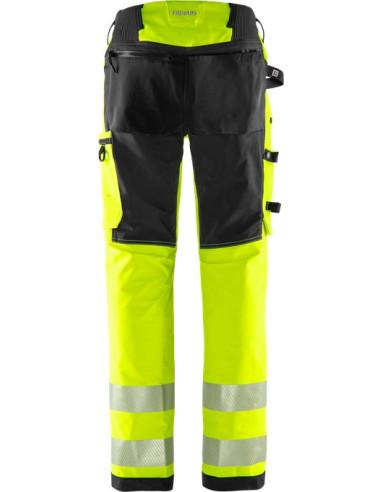 Fristads Hi vis green stretch bukser - 134189-196
