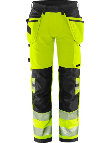 Fristads Hi vis green stretch buks...