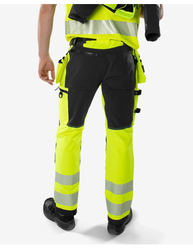 Fristads Hi vis green stretch buks...