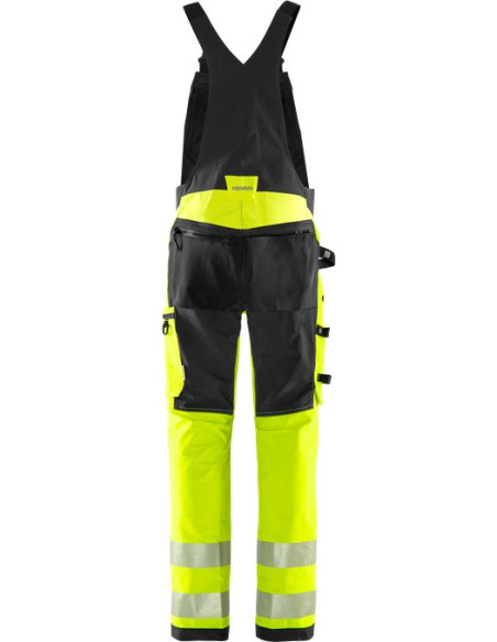 Fristads Hi-vis green stretch overalls - 134190-196