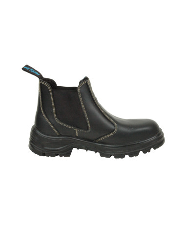 Farm fritidsstøvle i sort læder