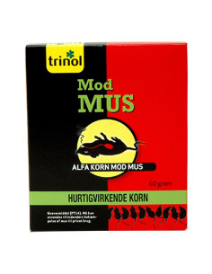 Trinol Korn mod mus - 60g - 6 poser á 10gr