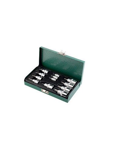 Torx toppesæt 12 stk T8 - T60