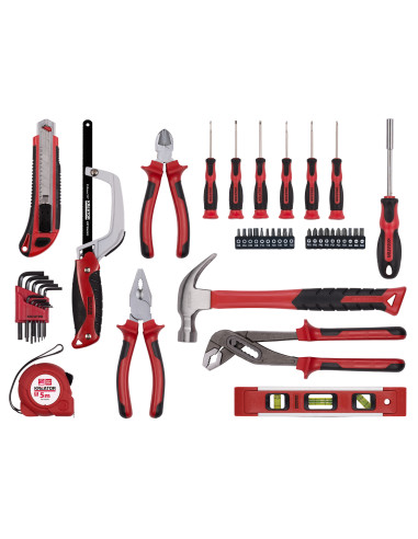 Kreator Værktøjssæt 47 dele i værktøjstaske