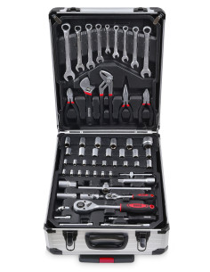 Værktøjstrolley med værktøj 253 dele 2