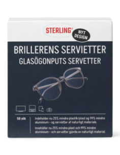 Sterling Brillerens Servietter 50 stk