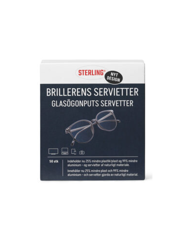 Sterling Brillerens Servietter 50 stk