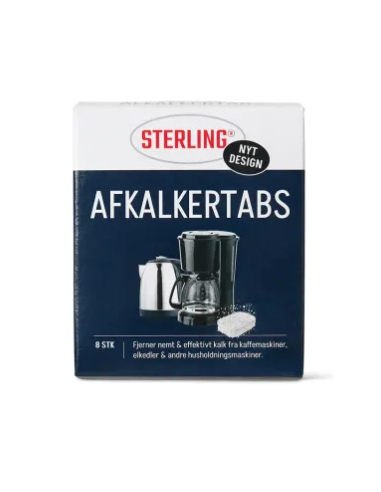 Sterling Afkalkertabs 8 stk