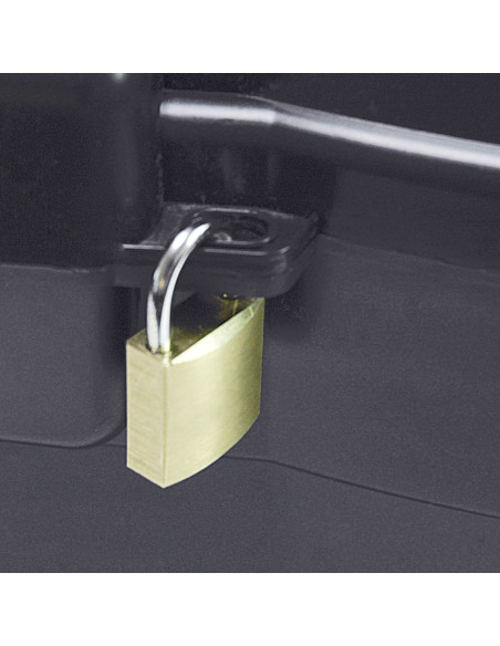 Værktøjskasse 59 cm med alu håndtag