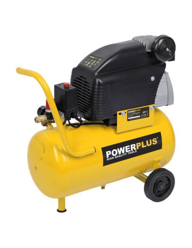 Kompressor oliesmurt 2,0 hk 24 ltr. tank