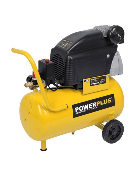 Kompressor oliesmurt 2,0 hk 24 ltr. tank