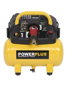 Kompressor oliefri 1,5 hk 6 liter tank 2