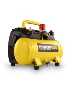 Kompressor oliefri 1,5 hk 6 liter tank