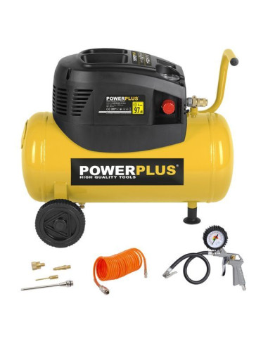 Kompressor oliefri 1,5 hk med 6 dele