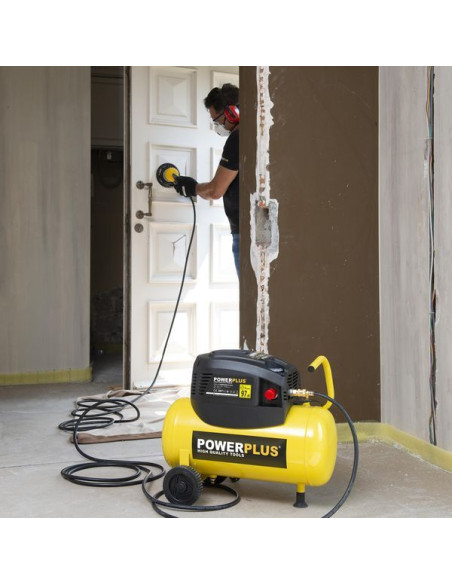 Kompressor oliefri 1,5 hk med 6 dele