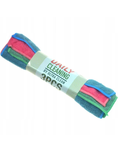 Microfiberklud 3 stk pakke