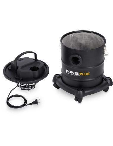 Askesuger på hjul 1200 W 20 liter