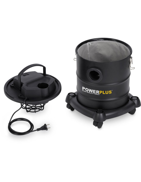 Askesuger på hjul 1200 W 20 liter